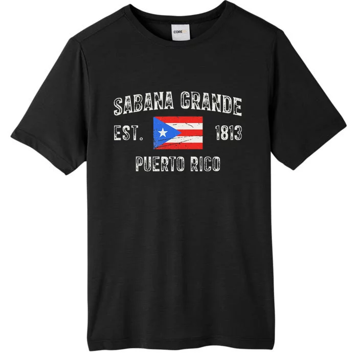 Sabana Grande Puerto Rico Est 1813 ChromaSoft Performance T-Shirt