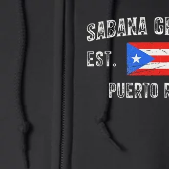 Sabana Grande Puerto Rico Est 1813 Full Zip Hoodie