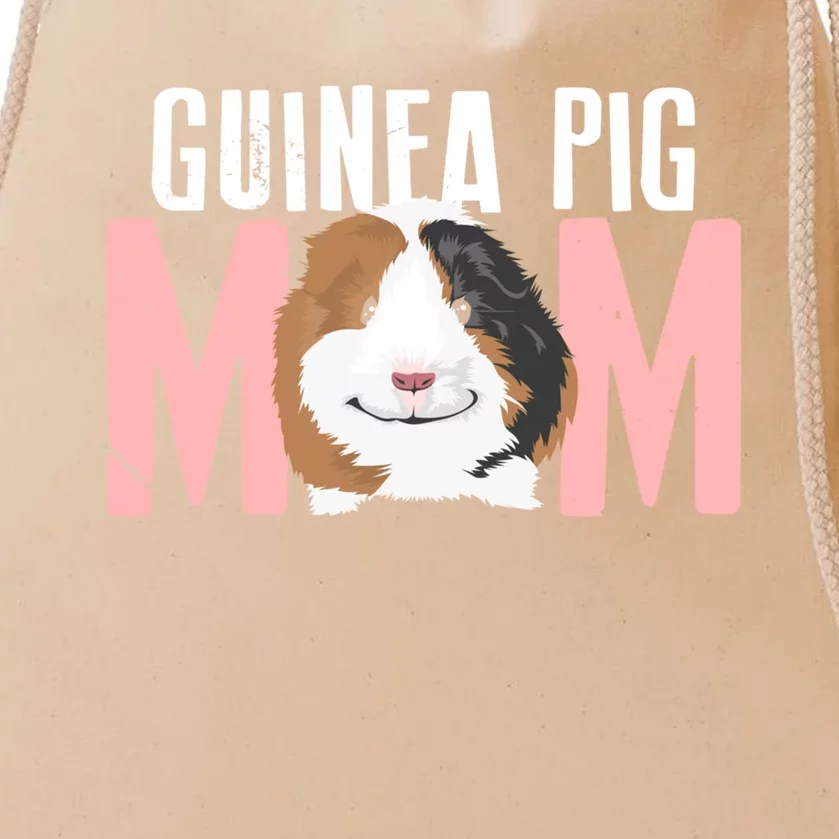 Sweet Guinea Pig Mom Meaningful Gift For Pet Owner Meaningful Gift Drawstring Bag