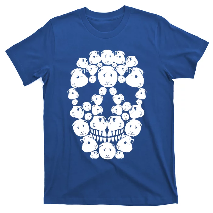 Skull Guinea Pig Skeleton Halloween Costume Gift T-Shirt