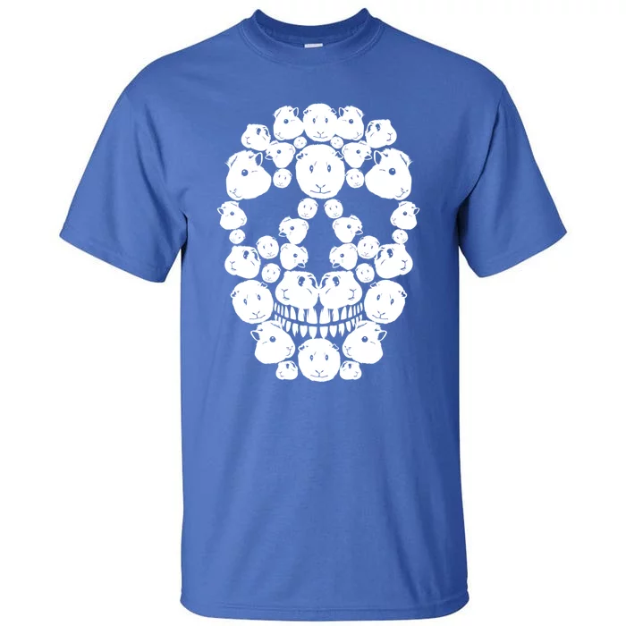 Skull Guinea Pig Skeleton Halloween Costume Gift Tall T-Shirt