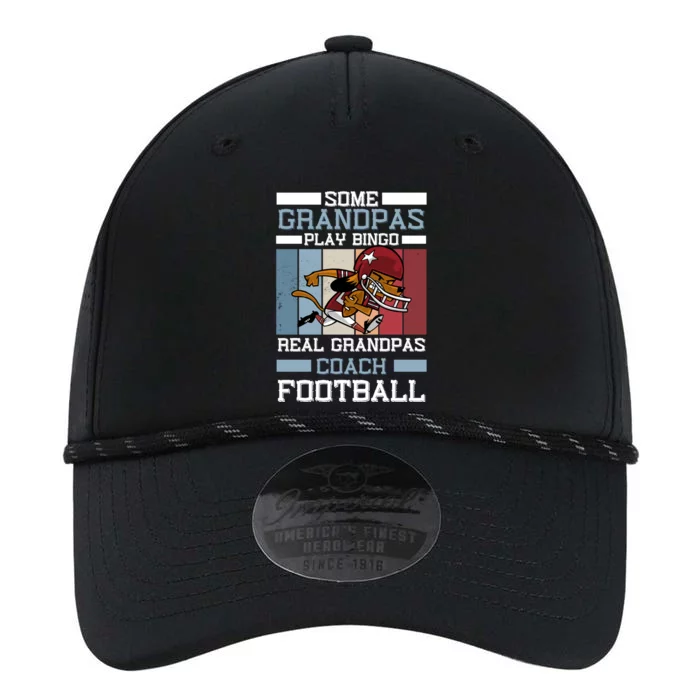 Some Grandpas Play Bingo Real Grandpas Coach Football Gift Performance The Dyno Cap