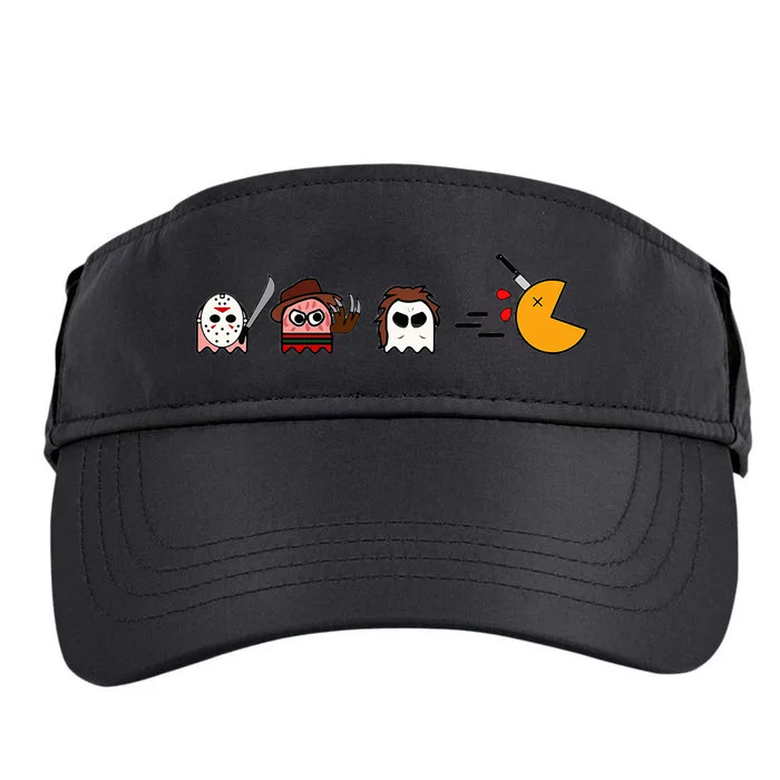 Spooky Gamer Parody Retro Halloween Horror Fun Adult Drive Performance Visor