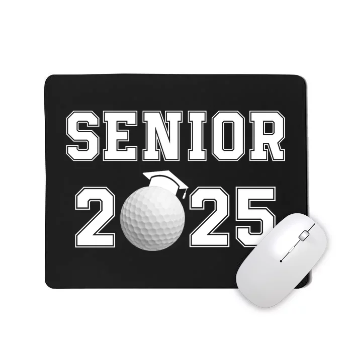 Senior Golf Player Class Of 2025 Senior High School Grad Senior Class Of 2025 Mousepad