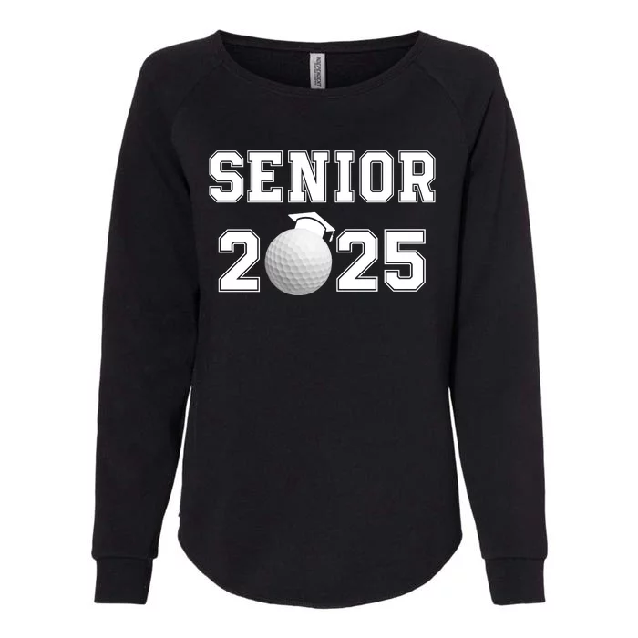 Senior Golf Player Class Of 2025 Senior High School Grad Senior Class Of 2025 Womens California Wash Sweatshirt