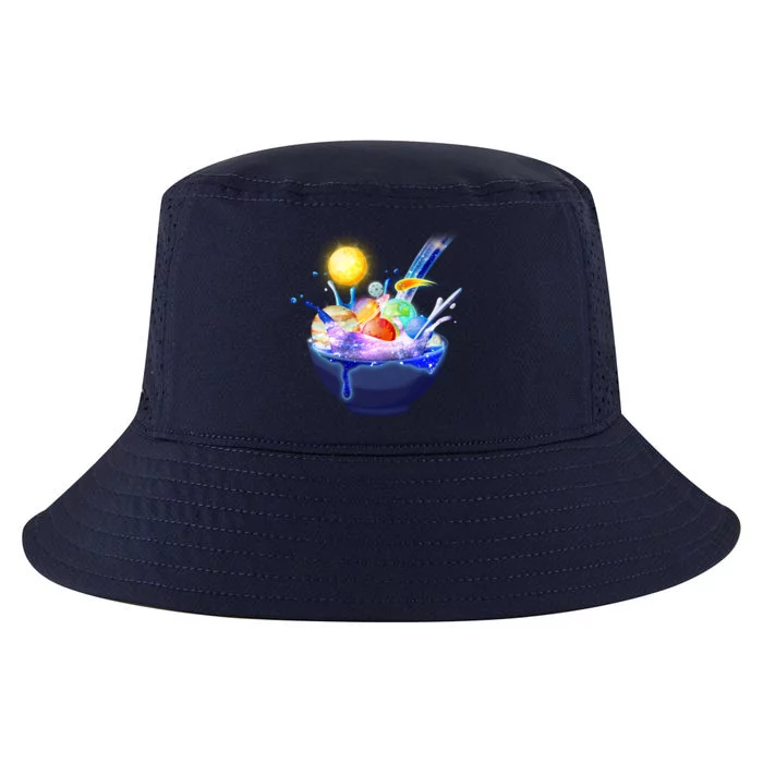 Space Galaxy Planets Cereal Bowl Cool Comfort Performance Bucket Hat