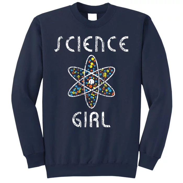 Science Girl Physics Chemists Teacher Student Gift Sweatshirt