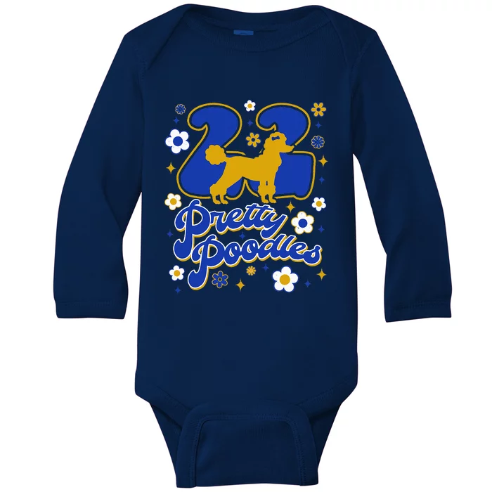 Sigma Gamma Rho Sorority Sisterhood Baby Long Sleeve Bodysuit