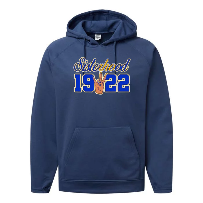 Sigma Gamma Rho Sisterhood Performance Fleece Hoodie