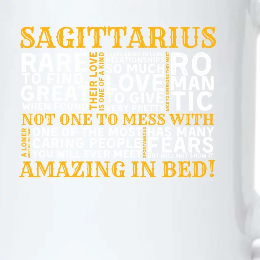 Sagittarius Gift Rare Characteristic Personality Trait Pun Gift Black Color Changing Mug