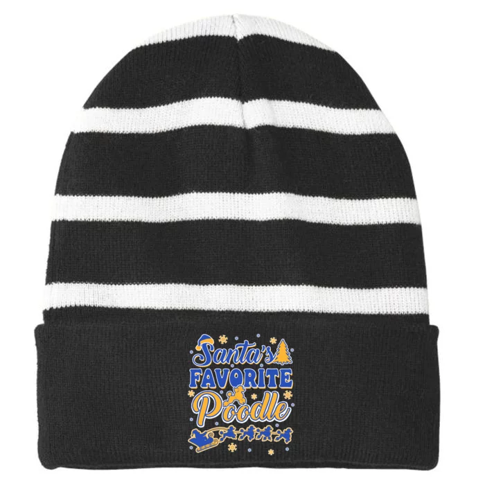 Sigma Gamma Rho Sorority Christmas Striped Beanie with Solid Band