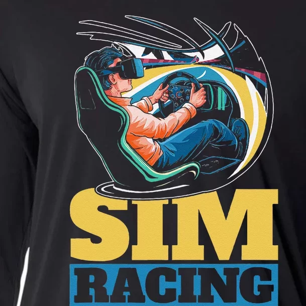 Simulation Gaming Race Car Racer Sim Racing Cooling Performance Long Sleeve Crew