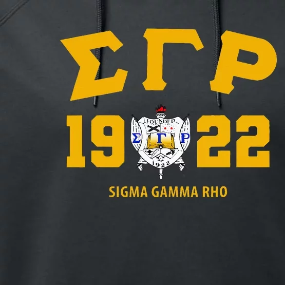 Sigma Gamma Rho Sisterhood Performance Fleece Hoodie