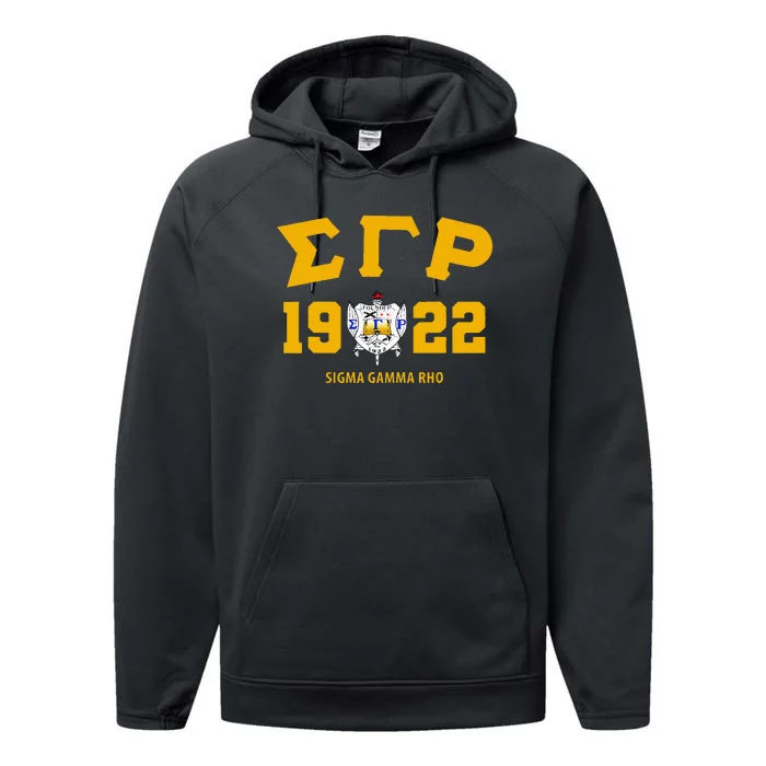 Sigma Gamma Rho Sisterhood Performance Fleece Hoodie