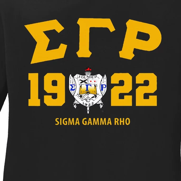 Sigma Gamma Rho Sisterhood Ladies Long Sleeve Shirt