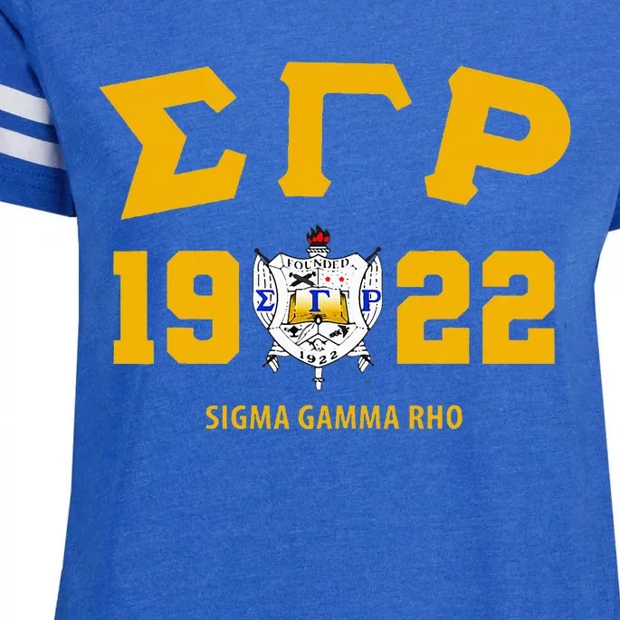 Sigma Gamma Rho Sisterhood Enza Ladies Jersey Football T-Shirt