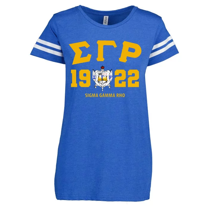 Sigma Gamma Rho Sisterhood Enza Ladies Jersey Football T-Shirt