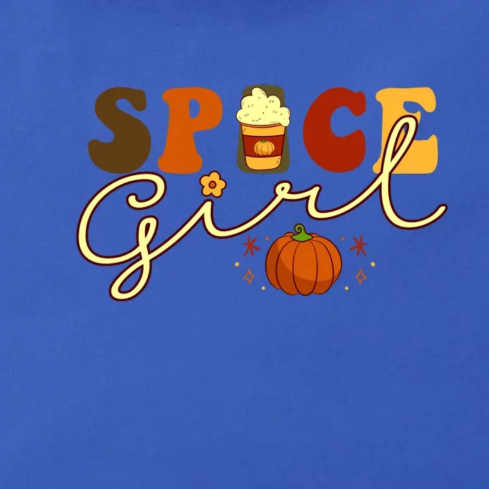 Spice Girl Retro Thankful Gift For Thanksgiving Zip Tote Bag