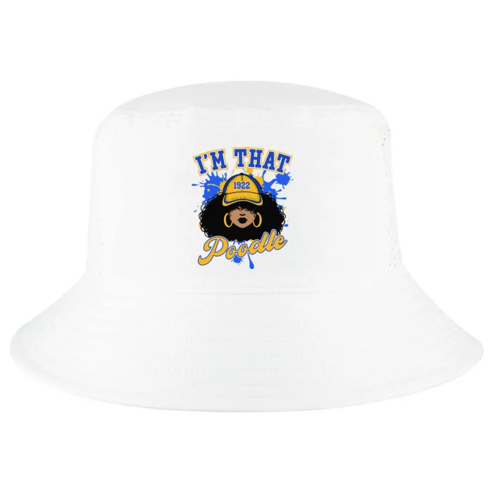 Sigma Gamma Rho Sorority IM That Poodle Rhoyal Girl Pride Cool Comfort Performance Bucket Hat