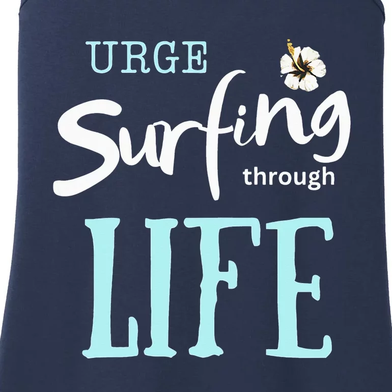 Sober Gift Recovery Woman Sobriety Tee Urge Surfing Ladies Essential Tank