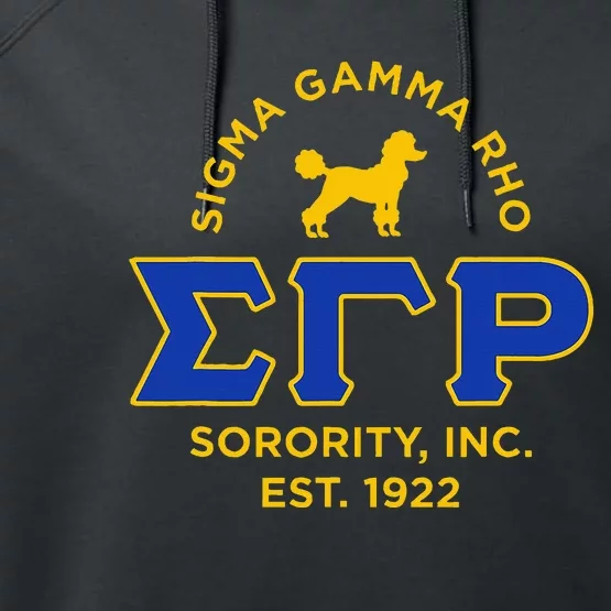 Sigma Gamma Rho Sorority Performance Fleece Hoodie