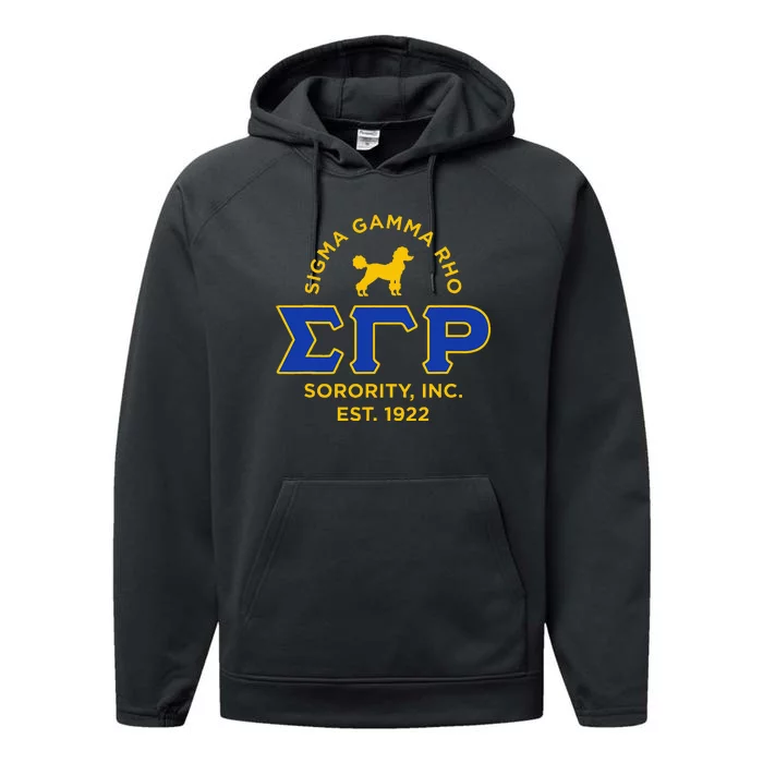 Sigma Gamma Rho Sorority Performance Fleece Hoodie