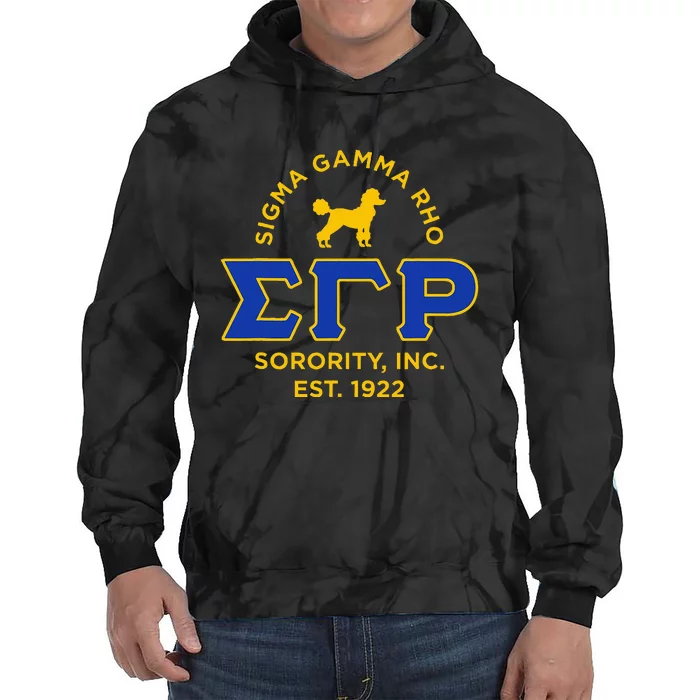 Sigma Gamma Rho Sorority Tie Dye Hoodie