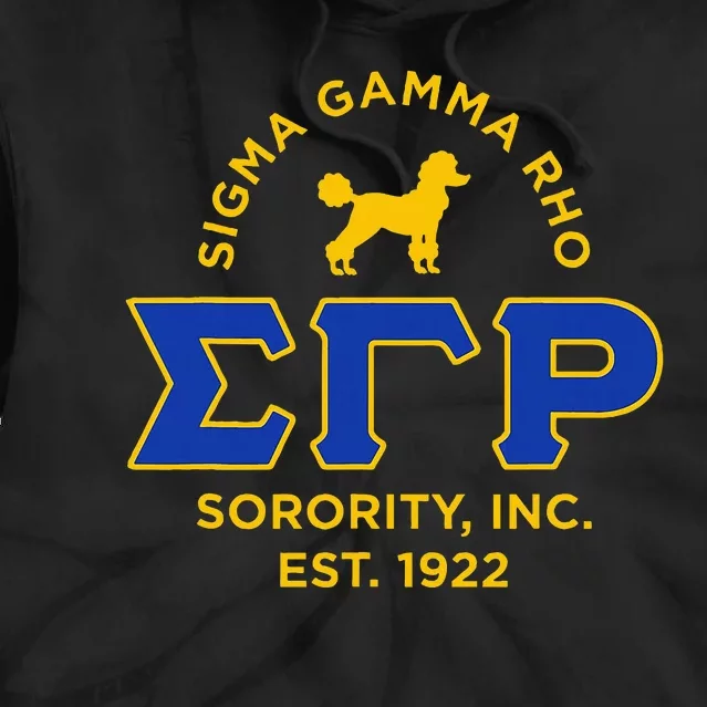 Sigma Gamma Rho Sorority Tie Dye Hoodie