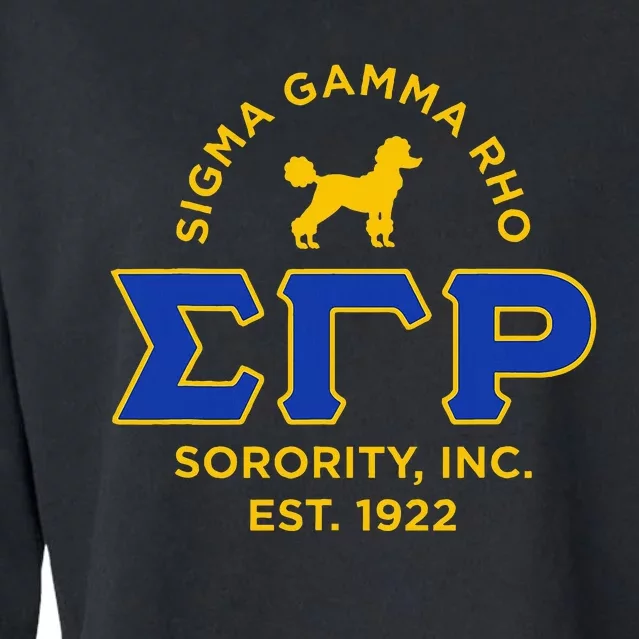 Sigma Gamma Rho Sorority Cropped Pullover Crew