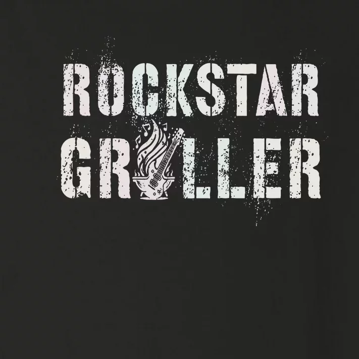 Summer Grilling Rockstar Griller Pit Dad Patio Meat Gangster Toddler Long Sleeve Shirt