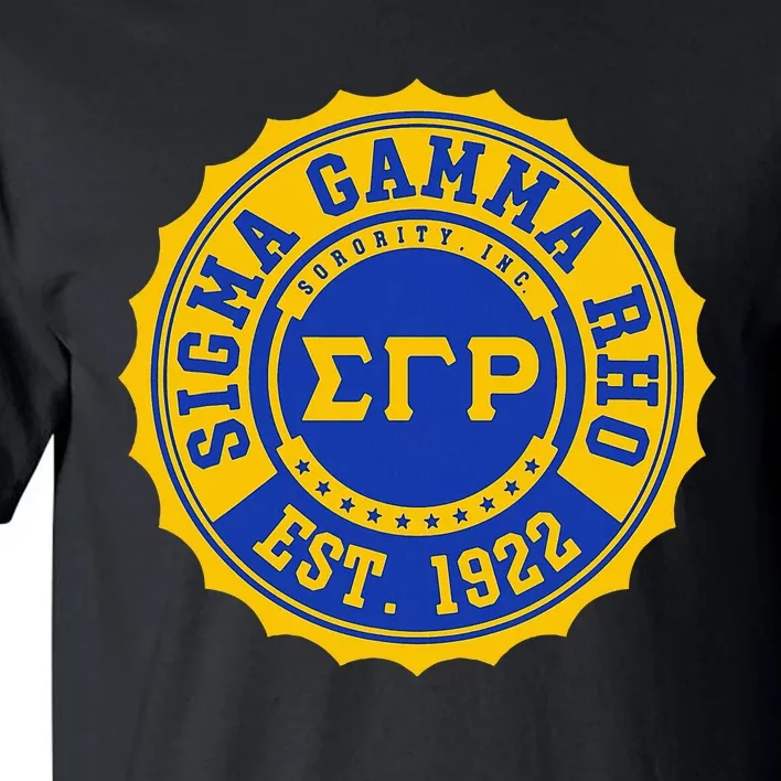 Sigma Gamma Rho Sorority Tall T-Shirt