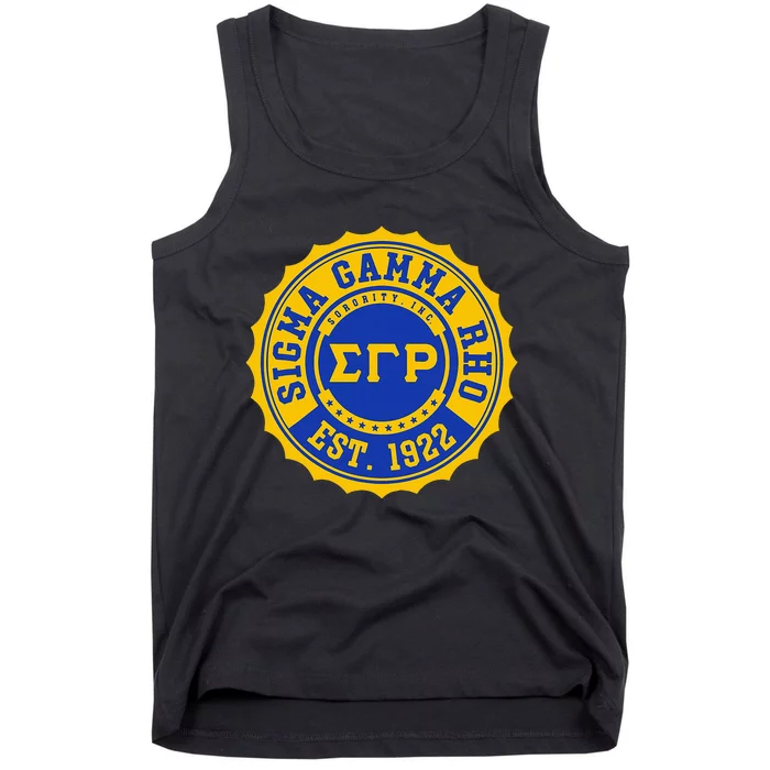 Sigma Gamma Rho Sorority Tank Top