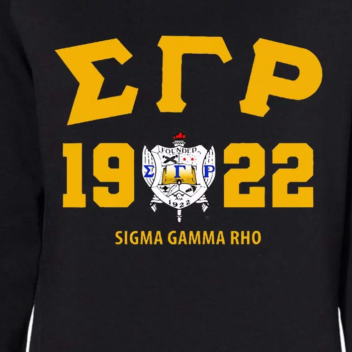 Sigma Gamma R.ho Sisterhood Womens California Wash Sweatshirt