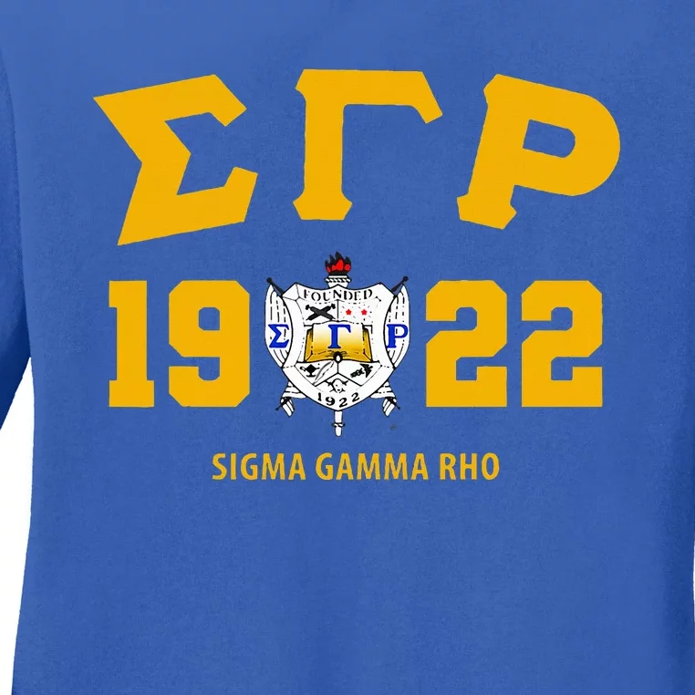 Sigma Gamma R.ho Sisterhood Ladies Long Sleeve Shirt