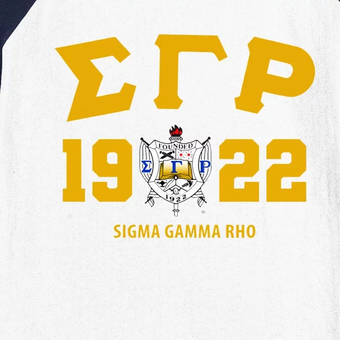 Sigma Gamma Rho Sorority Baseball Sleeve Shirt