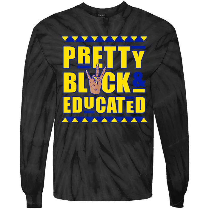 Sigma Gamma Rho Sorority Tie-Dye Long Sleeve Shirt