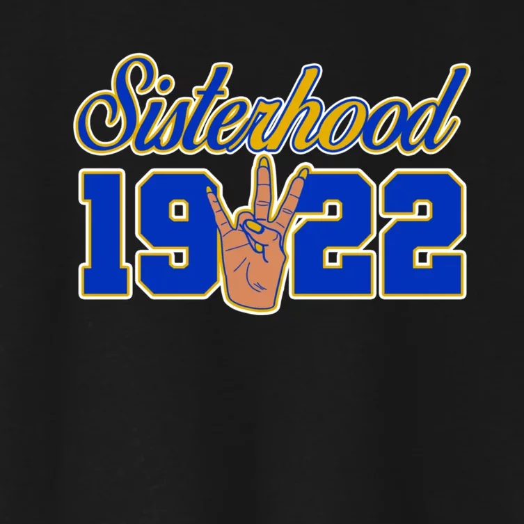 Sigma Gamma Rho Sisterhood Women's Crop Top Tee