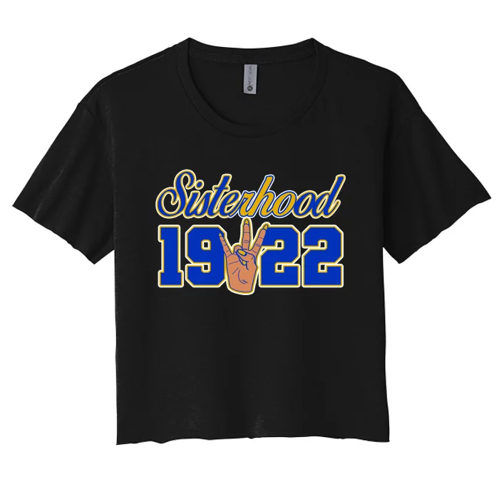 Sigma Gamma Rho Sisterhood Women's Crop Top Tee