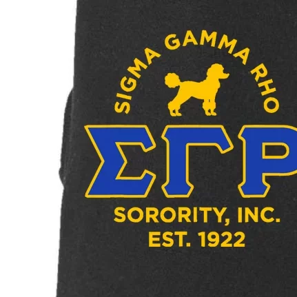 Sigma Gamma Rho Sorority Doggie 3-End Fleece Hoodie