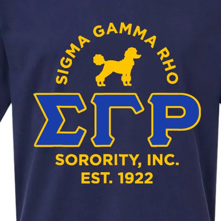 Sigma Gamma Rho Sorority Sueded Cloud Jersey T-Shirt