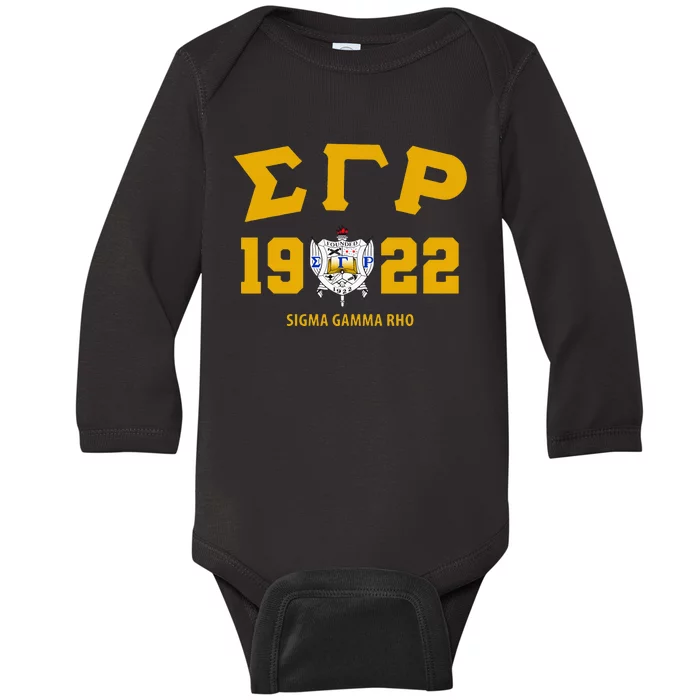 Sigma Gamma Rho Sisterhood Baby Long Sleeve Bodysuit