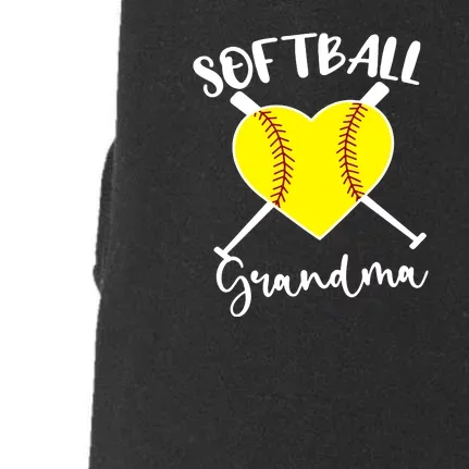 Softball Grandma Shirt Outfit Mothers Day Gift Doggie 3-End Fleece Hoodie