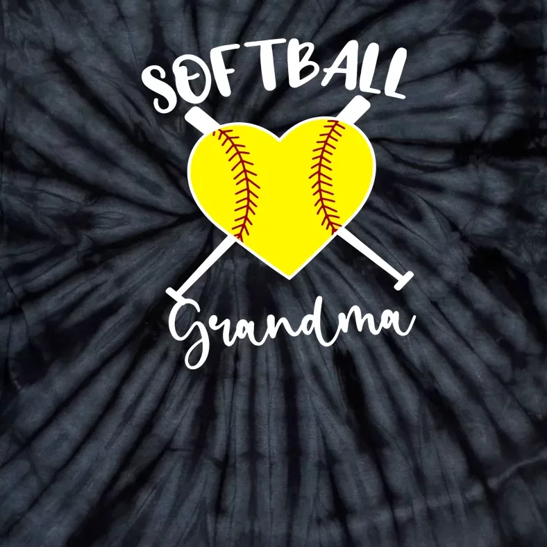 Softball Grandma Shirt Outfit Mothers Day Gift Tie-Dye T-Shirt