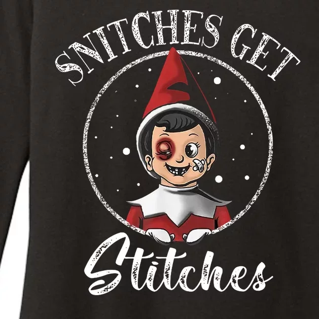 Snitches Get Stitches Womens CVC Long Sleeve Shirt