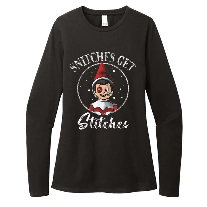 Snitches Get Stitches Womens CVC Long Sleeve Shirt