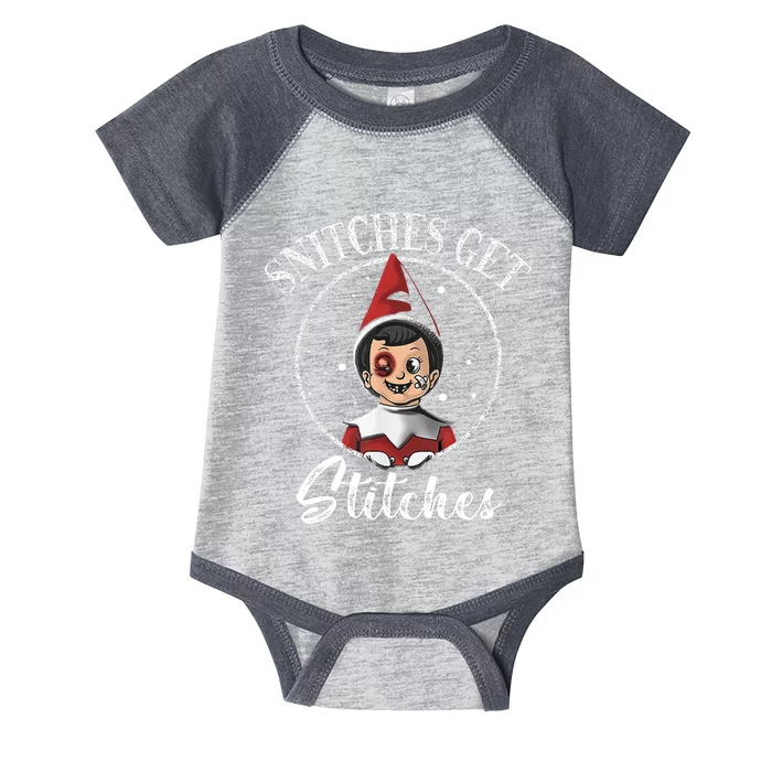 Snitches Get Stitches Infant Baby Jersey Bodysuit