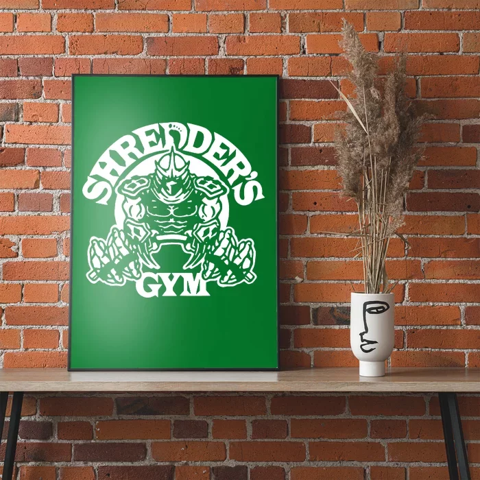 Shredders Gym Sports Poster