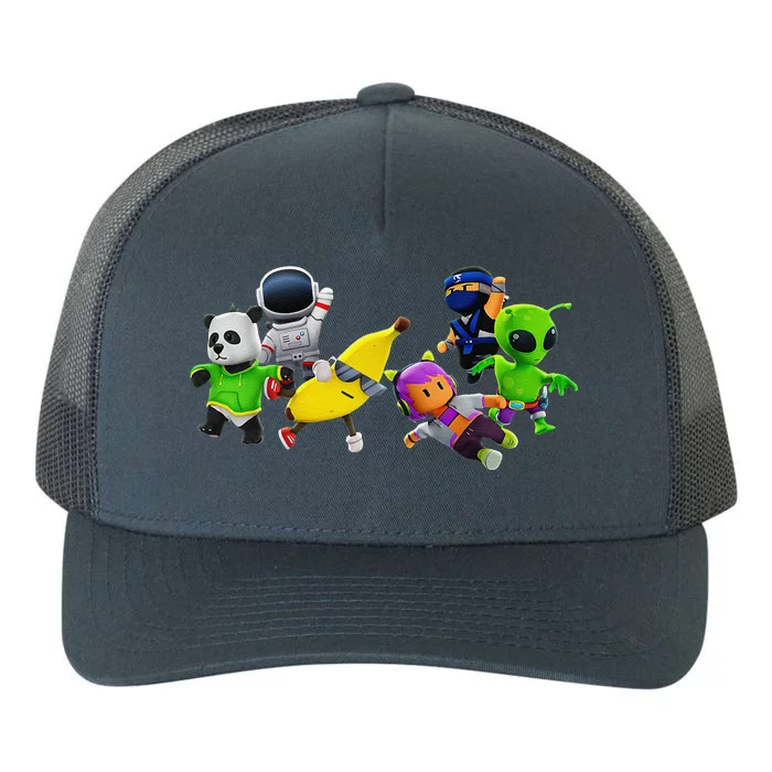 Stumble Guys Yupoong Adult 5-Panel Trucker Hat