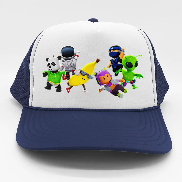 Stumble Guys Trucker Hat