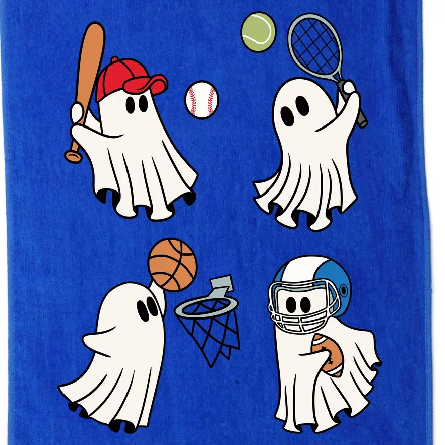 Spooky Ghost Sport Halloween Platinum Collection Golf Towel